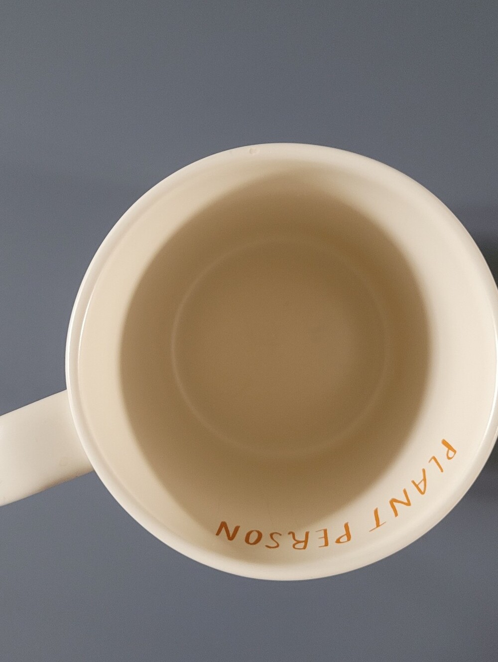 Opalhouse Plant Person coffee Mug Cream stonewear - Picture 5 of 5
